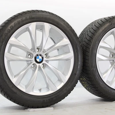 Original BMW 5er F10 F11 6er F06 F12 F13 Winterräder 18 Zoll 609 Doppelspeiche - Bild 1 von 4