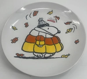 Peanuts - Snoopy Candy Corn Coat Plate / Serving Platter - Picture 1 of 2