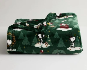 Manta de felpa de gran tamaño Peanuts Snoopy Christmas Throw - The Big One 60x72 - Imagen 1 de 1