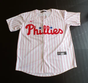 Bryce Harper #3 Philadelphia Phillies Home Pinstripe Jersey Men's Size Medium - Picture 1 of 10