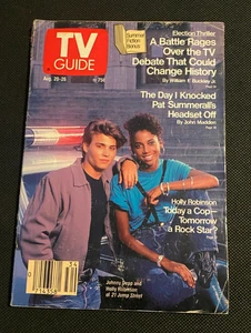 TV GUIDE 21 Jump Street 1988 edición completa (en portada Johnny Depp y Holly Robinson) - Imagen 1 de 16