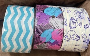 DUCT TAPE ASST PATTERNS 3-ROLLS 1.89” X 45ft+ TOTAL CREATIVE FUN!! - Picture 1 of 3