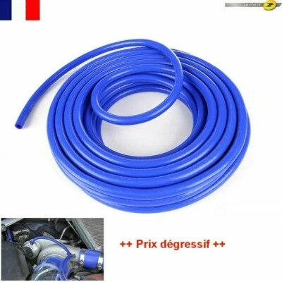 UNIVERSAL Durite Silicone de Dépression Couleur Bleu Ø 3 mm - NEUF Prix au Mètre linéaire