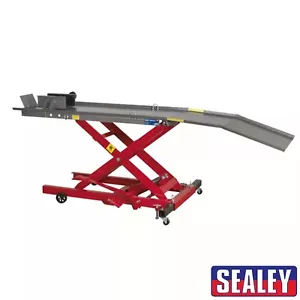 Sealey MC365 Hydraulic Motorcycle Motorbike Bike Lift Ramp Bench 365Kg Capacity - Picture 1 of 3