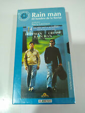 Rain Man Dustin Hoffman Tom Cruise - VHS Tape Spanish New