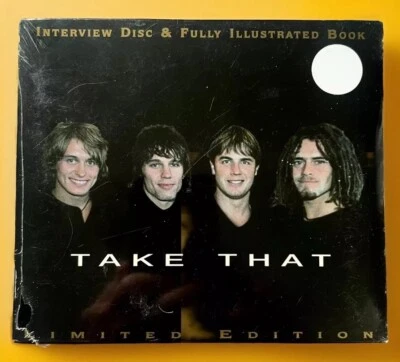 TAKE THAT NEW SEALED Rare Interview CD & LIMITED EDITION Collectors Book SAM7007 - Image 1 of 4