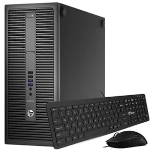 HP G1 Tower Desktop Computer PC i7-4th 16GB 1TB SSD +1TB HDD Wi-Fi Windows 11 - Picture 1 of 7