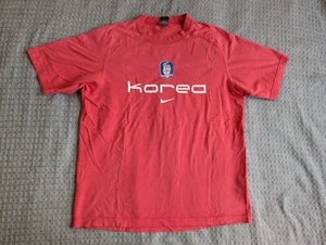 Nike South Korea Soccer Shirt Adult Medium Pink Red 2002 World Cup Vintage - Picture 1 of 16