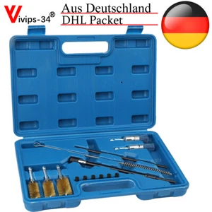 Reinigen Glühkerzen Schacht Injektorsitz Zylinderkopf Einspritzdüsen - Bild 1 von 13
