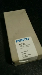 BLOQUE COLECTOR FESTO MHA1-PR8-3-M3-PI-D9 (197240) CAJA SELLADA - Imagen 1 de 3