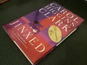 Signed Carol Higgins Clark book Jinxed HC DJ First Edition 2002 Scribner  - Imagen 1 de 4