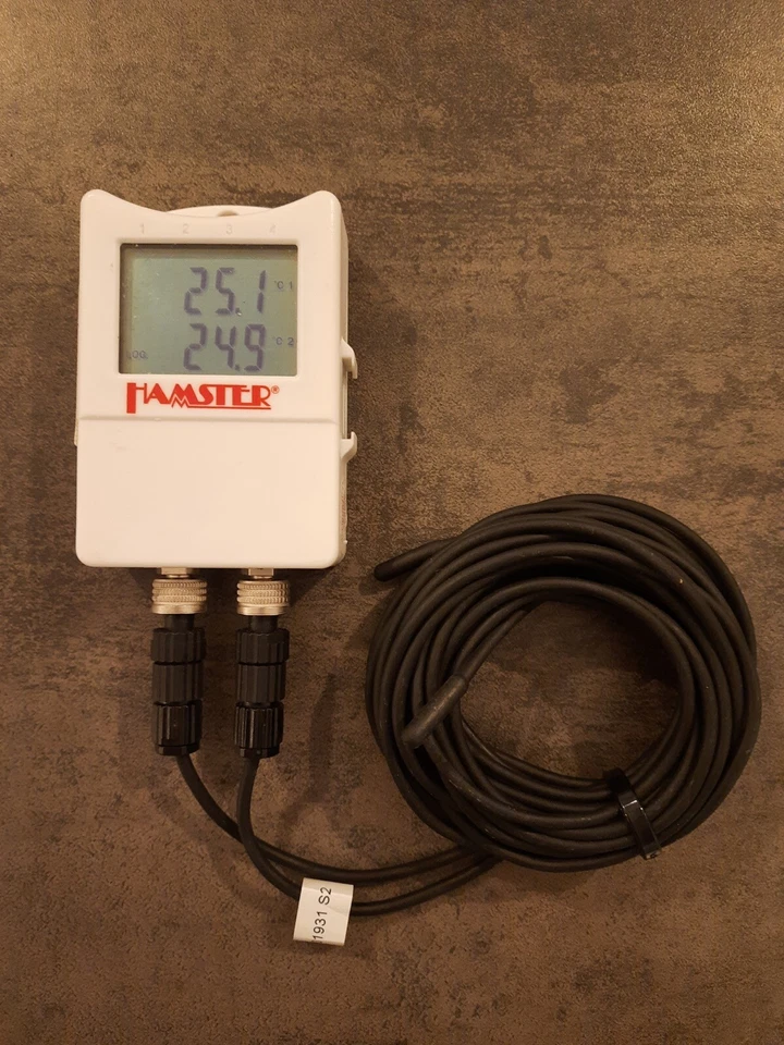 ELPRO HAMSTER ET2- professioneller Datenlogger für Temperatur (2 x Pt1000) - Bild 1 von 1