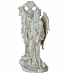 Celtic Engel Grabengel Schleier Grabschmuck Schutzengel Todesengel Keltenkreuz - Bild 1 von 6