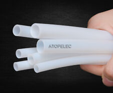 1M ID 0.5-7mm PTFE F4 Tubing Pipe ROHS High Temperature 260℃ White 600V