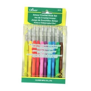 3672 Amour Crochet Hook Set, 10 sizes - Picture 1 of 6