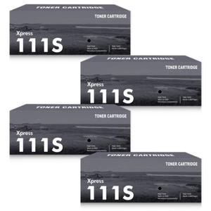 Paquete de 4 cartuchos de tóner MLT-D111S aptos para impresora Samsung Xpress M2020W M2070FW - Imagen 1 de 3