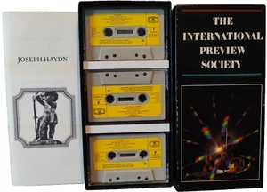 The International Preview Society HAYDN-THE SEASONS, 3 Cassette Box Set. - Picture 1 of 2