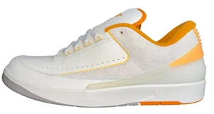 Nike Air Jordan 2 Retro Low Craft Sail Mens Size 17 Melon Tint Sneakers Shoes - Picture 1 of 9