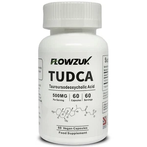 TUDCA 500mg x 60 Capsule - Acido Tauroursodesossicolico Supporto Fegato Detox Vegan - Foto 1 di 7