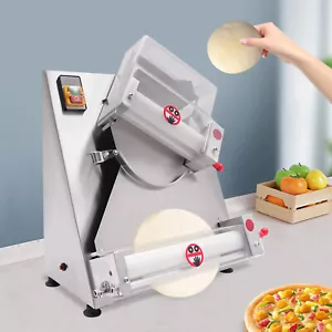 4"-16" Elektrischer Teig Roller Sheeter Gebäck Pizza Maschine Presse Maschine Neu - Bild 1 von 22