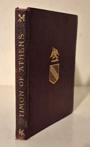 TIMON OF ATHENS, William Shakespeare, 1903 Leather, Book, Drama Temple - Picture 1 of 12