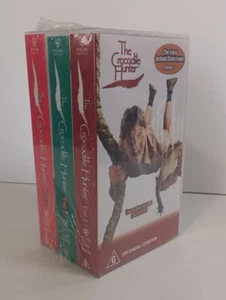 Steve Irwin’s The Crocodile Hunter VHS Video Collection Vol. 1, 2 & 3 New Sealed - Picture 1 of 4