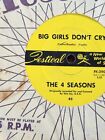 Four Seasons "Big Girls Don't Cry" 1962 Festival Oz 7" 45Rpm