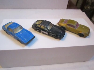 LOT OF 3 (1979) MATCHBOX CARS - RX-7 - FAIR LADY 2, NO.16 PONTIAC  - A - Image 1 of 4