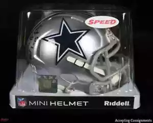 SIGNIERTER COWBOYS CHARLES HALEY MINIHELM BAS COA AUTO DALLAS SAN FRANCISCO 49ers - Bild 1 von 7