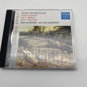 Beethoven Violin Sonatas 5 Spring 9 Kreutzer Jaap Schroder Jos Van Immerseel CD - Picture 1 of 11