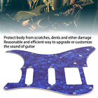 Pickguard pour guitare électrique PVC protection plastique tableau à rayures plaque avant panneau SPM
