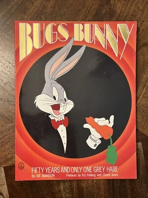 Bugs Bunny 50 Years and Only One Grey Hare 1991 1st Ed Softcover Mel Blanc Jones - Image 1 of 4