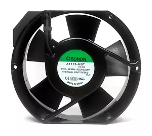 1x Ventilatore CA SUNON 6" A1175-HBT TC.GN 171x151x51mm AC115V 50/60Hz 0.22/0.23A 25/27W - Foto 1 di 6