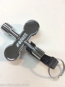 Sonor Rotor Tuning Drum Key w/ Key Ring for Slotted & Square Tension Rods RK - Picture 1 of 4