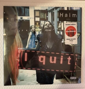 Haim - I Quit - Target Limited Ed. Deep Purple 2x Vinyl,  NEW And SEALED . - Picture 1 of 3