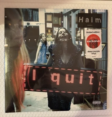 Haim - I Quit - Target Limited Ed. Deep Purple 2x Vinyl,  NEW And SEALED . - Image 1 of 3