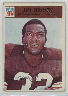 1966 Philadelphia Jim Brown #41 HOF - Image 1 of 2