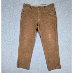 Brooks Brothers Pants Mens Size 38x30 Clark Brown Corduroy - Picture 1 of 14