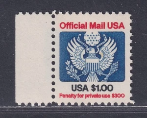 United States Scott O132-O133 MNH 1983 $1 & $5 Official Mail Stamps - Picture 1 of 4