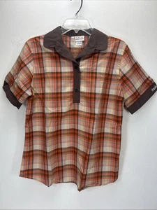 Vintage 80s Hardee's Fast Food Employee Work Short Sleeve Shirt - Picture 1 of 5