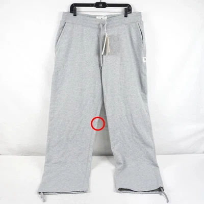 Pantalones deportivos relajados de felpa de peso medio Reigning Champ para hombre XL gris algodón nuevos con etiquetas Foto 1 de 4