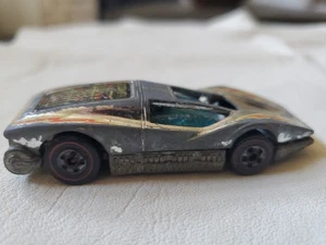 Hot Wheels, Redline, GRAN CARGA, Tampo rojo y amarillo, Super Cromos - Imagen 1 de 6