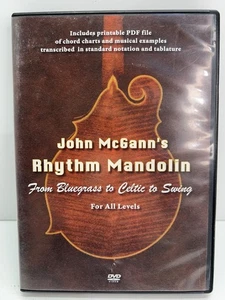 John McGann’s Rhythm Mandolin DVD: From Bluegrass to Celtic to Swing - Picture 1 of 5