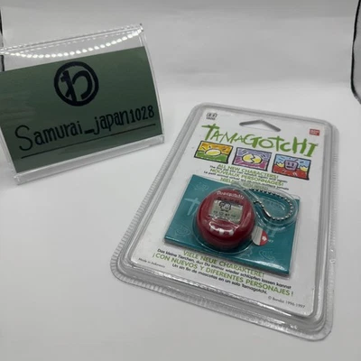 Original Tamagotchi Red 1996 1997 Reissue BANDAI Vintage Virtual Pet Toy Japan - Image 1 of 4