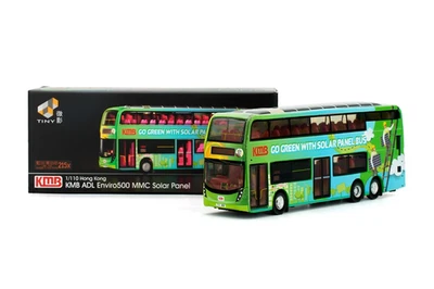 Tiny City Die-cast Model Car - KMB ADL E500 MMC 12m Solar-Powered Bus (215X) - Image 1 of 4
