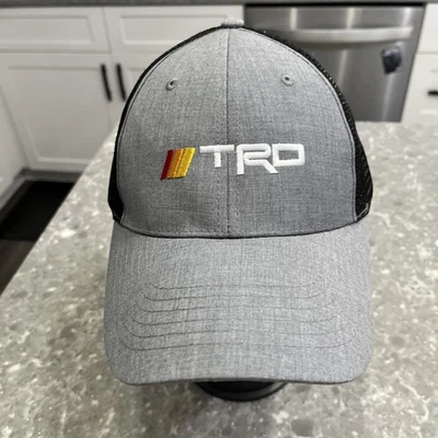 TRD Pro trucker Strap Back hat Embroidered Toyota Racing - Image 1 of 4