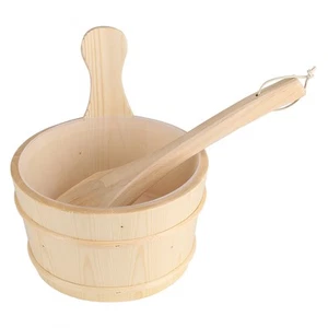 Juego de cuchara de barril de sauna - Imagen 1 de 7