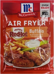 McCormick Air Fryer FRANKS RED HOT BUFFALO Seasoning Mix 1.25 oz pack - Picture 1 of 1