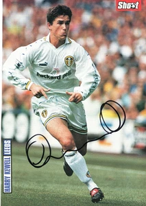 LEEDS UNITED: HARRY KEWELL SIGNED A4 (12x8) MAGAZINE PICTURE+COA - Picture 1 of 1