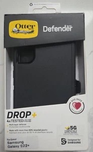OtterBox Defender Series Pro Case for Samsung Galaxy S22+ - Black - Photo 1 sur 3